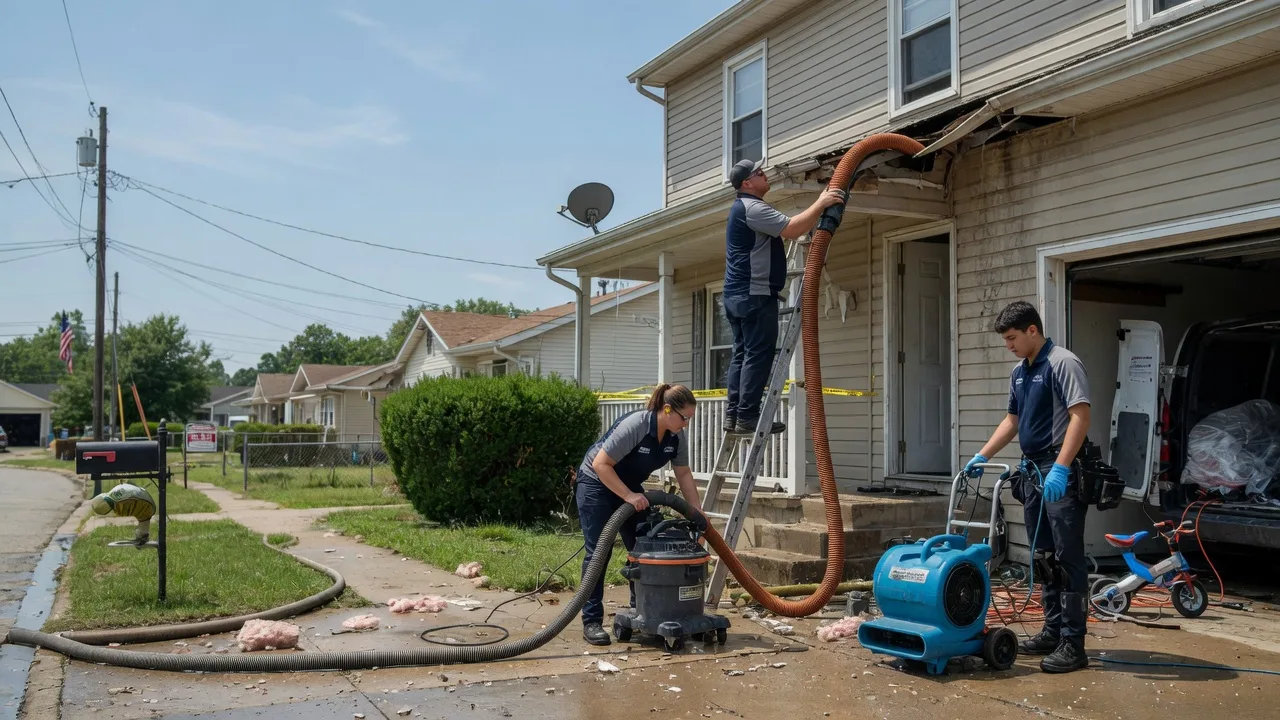 Water Damage Restoration in Riverton, KS near me